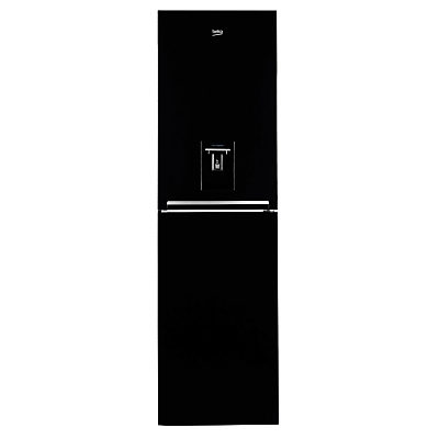 Beko CFG582DB Freestanding Fridge Freezer, A+ Energy Rating, 54cm Wide, Black Beko CFG582DB Freestanding Fridge Freezer, A+ Energy Rating, 54cm Wide, Black